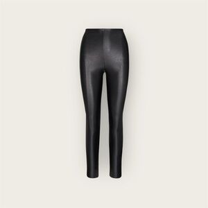 Commando Black Faux Leather Leggings